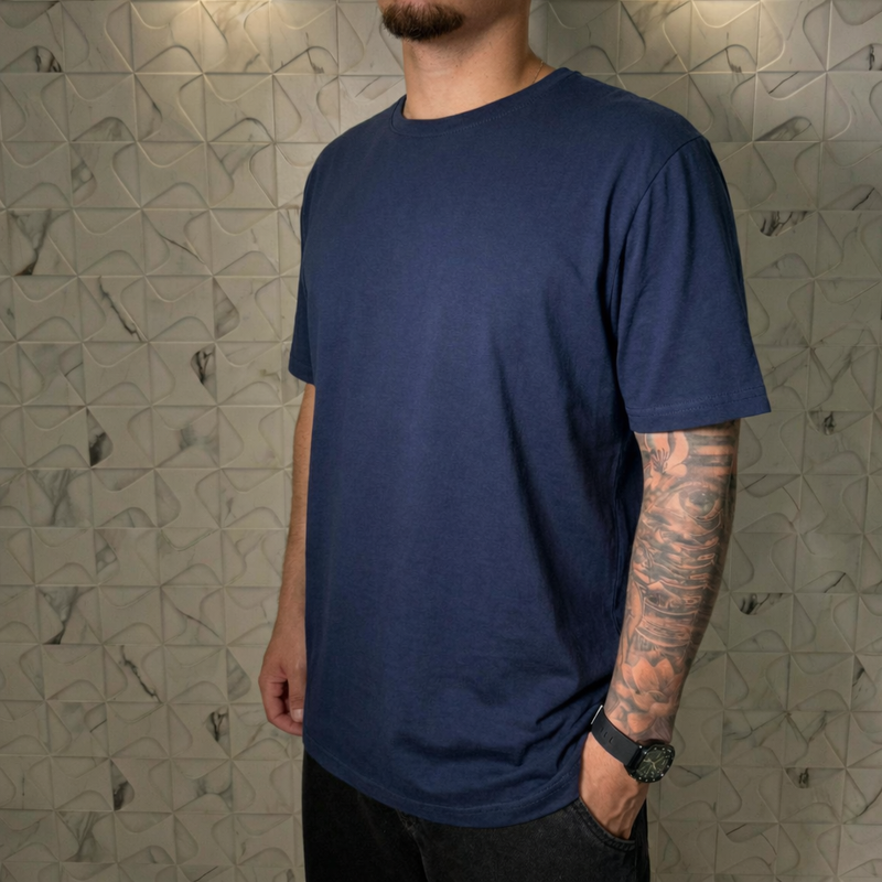 Camiseta Basic Premium Azul Marinho